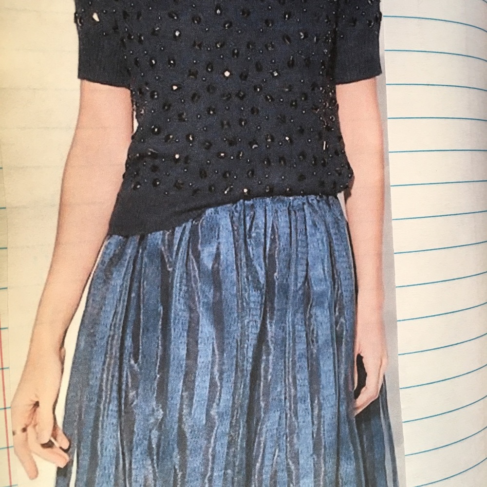 Evening Dress Midi Skirt